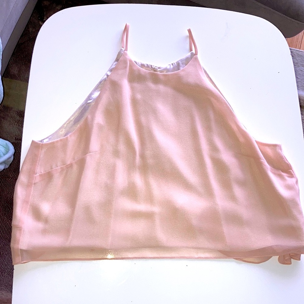 BHLDN Gorgeous flowy crop top